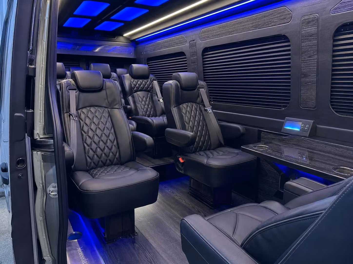 sprinter van transportation for groups and events across ventura