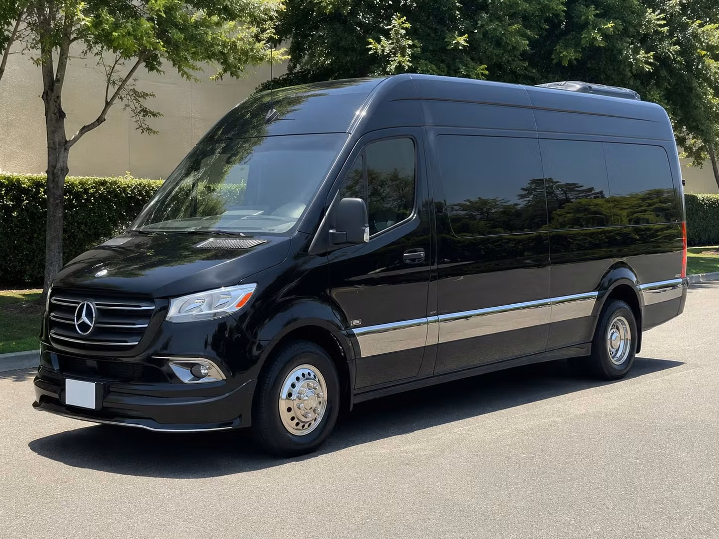 sprinter van with driver