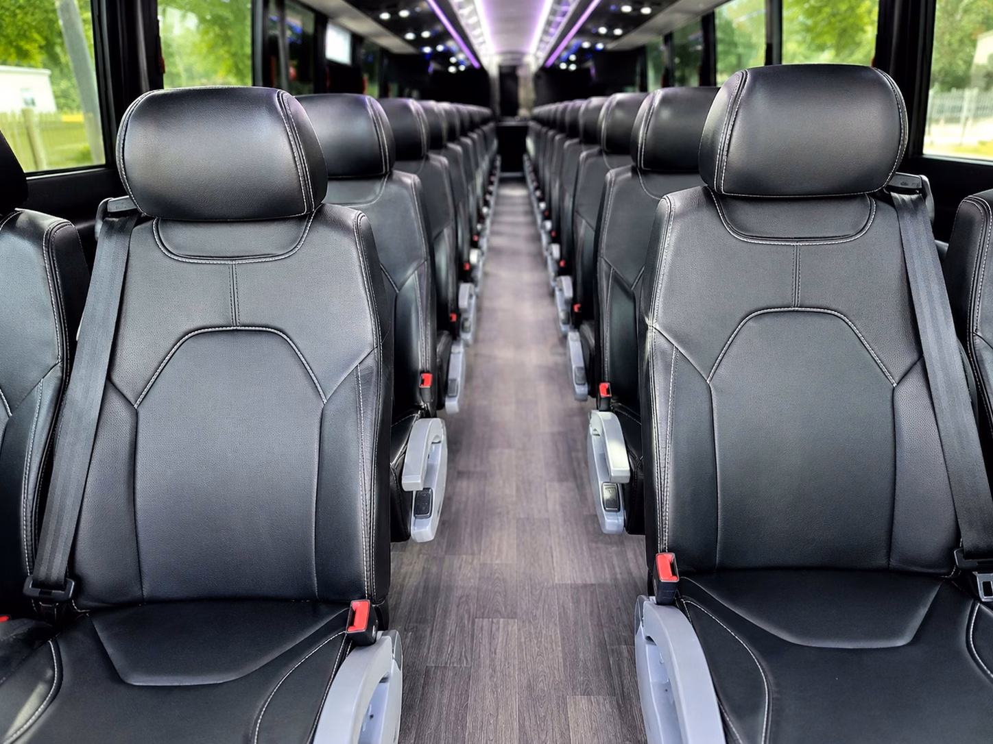 ventura charter bus interior