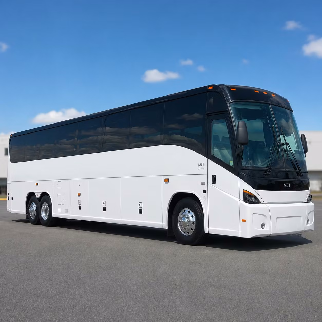 ventura charter bus rental exterior