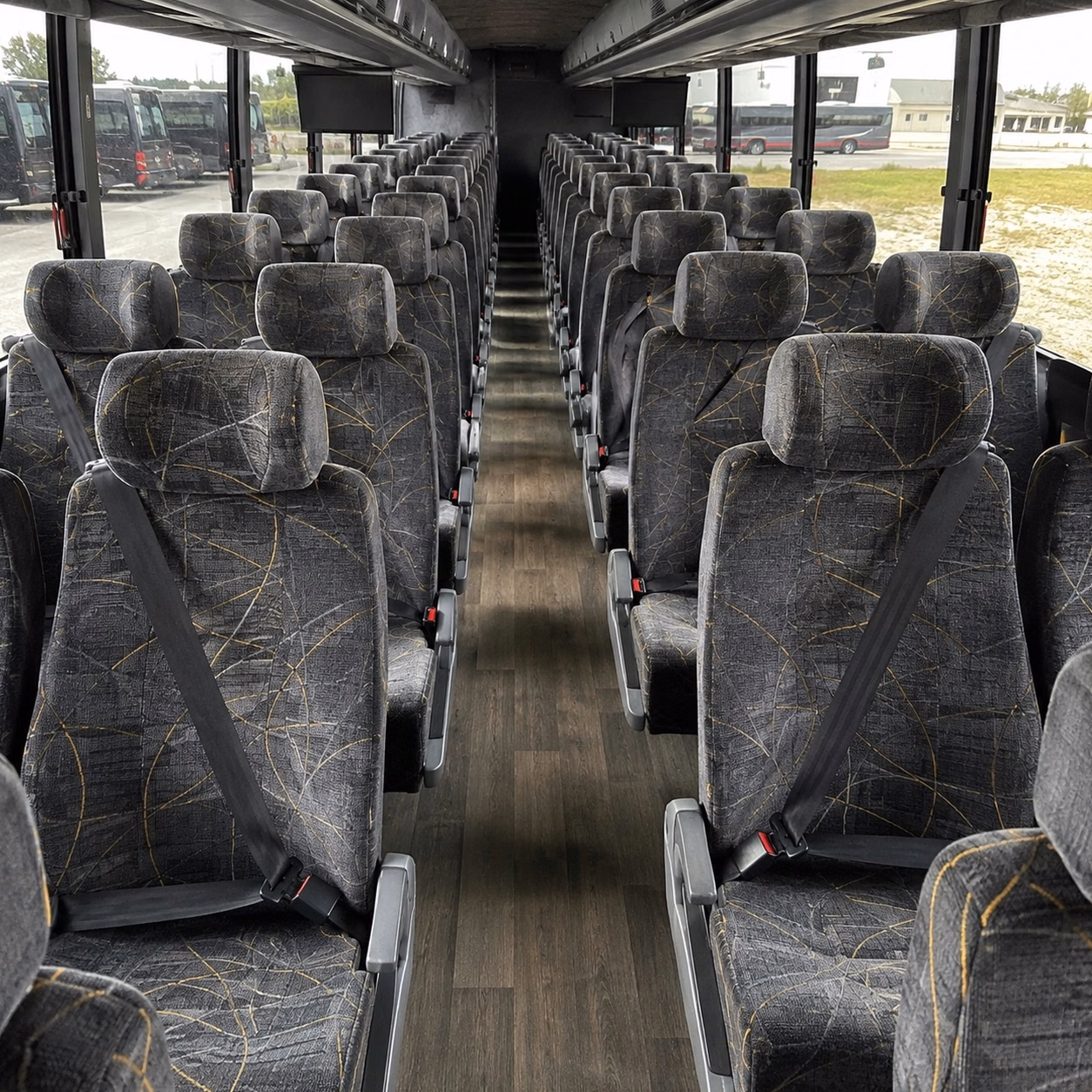 ventura charter bus rental inside